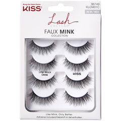 Kiss Lash Couture Faux Mink Collection - Little Black Dress (Multipack)