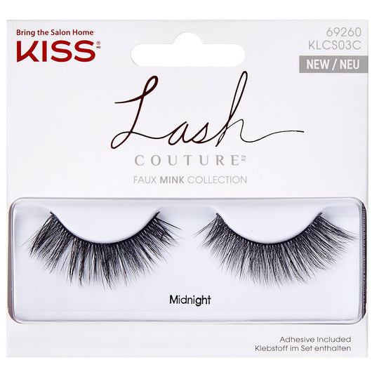 Kiss Lash Couture Faux Mink Collection - Midnight