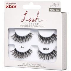 Kiss Lash Couture Lashes - Soir (Twinpack) (Angled Shot 2)