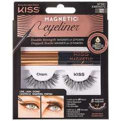 Kiss Magnetic Eyeliner & Lash Kit - Charm