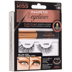 Kiss Magnetic Eyeliner & Lash Kit - Charm (Angled Shot 1)
