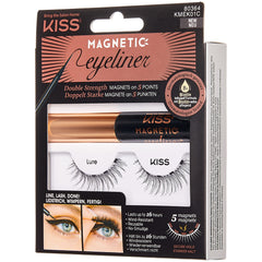 Kiss Magnetic Eyeliner & Lash Kit - Lure (Angled Shot 2)