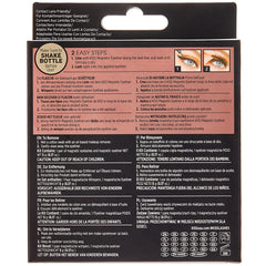 Kiss Magnetic Eyeliner & Lash Kit - Lure (Back of Packaging)