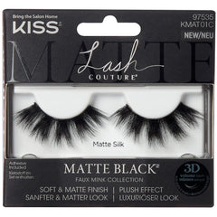 Kiss Matte Black Faux Mink Collection - Matte Silk