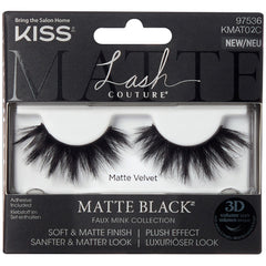 Kiss Matte Black Faux Mink Collection - Matte Velvet