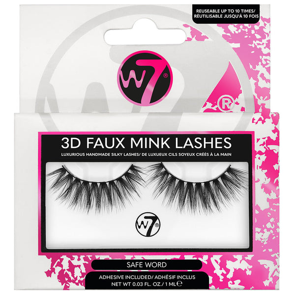 3D Faux Mink False Lashes Safe Word