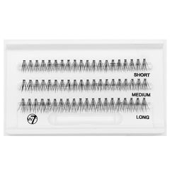 W7 Individual Lashes - Short, Medium and Long (Tray Shot)