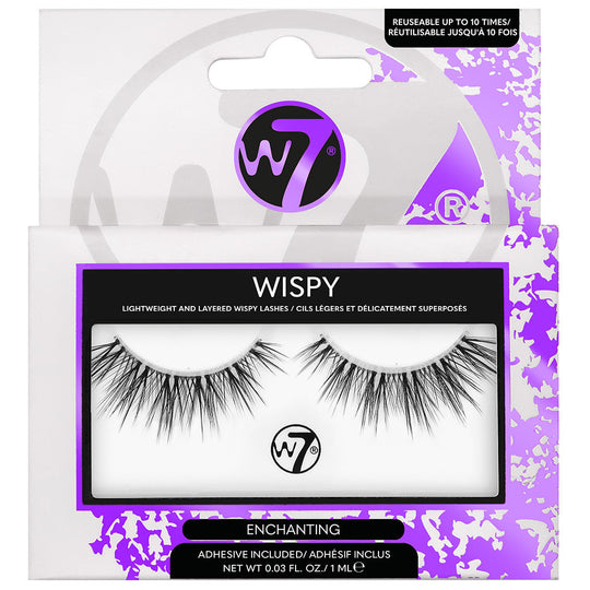 W7 Wispy False Lashes - Enchanting