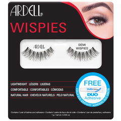 Ardell Demi Wispies Lashes Black (with DUO Glue)