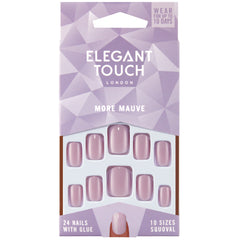 Elegant Touch Colour False Nails More Mauve