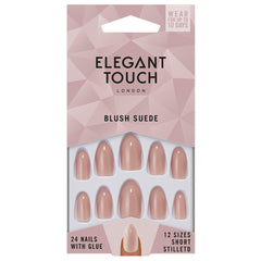 Elegant Touch False Nails Blush Suede