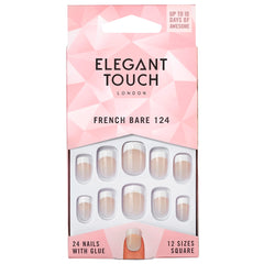 Elegant Touch False Nails French Bare 124
