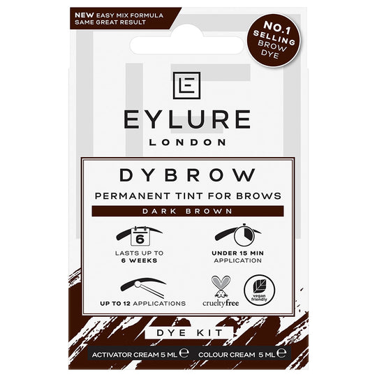 Eylure Dybrow Eyebrow Dye Kit Dark Brown