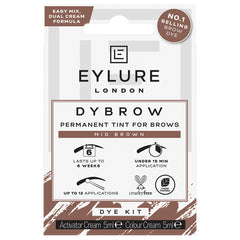 Eylure Dybrow Eyebrow Dye Kit Mid Brown