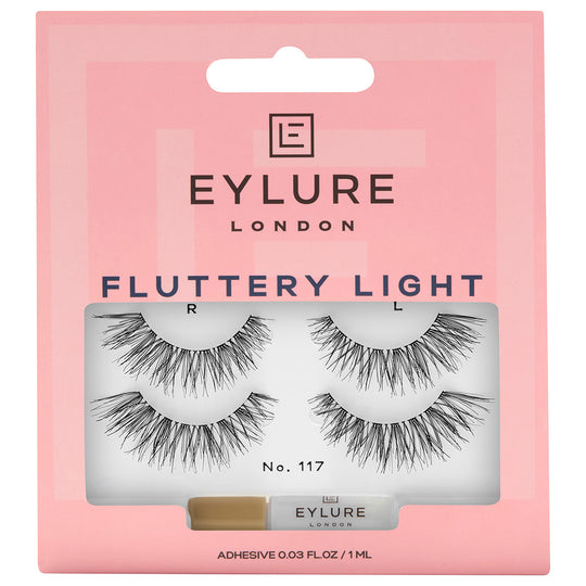 Eylure Fluttery Light Lashes 117 Twin Pack